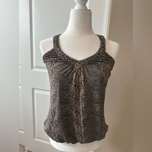 ♥️ SIREN LILY ANIMAL PRINT HALTER TOP